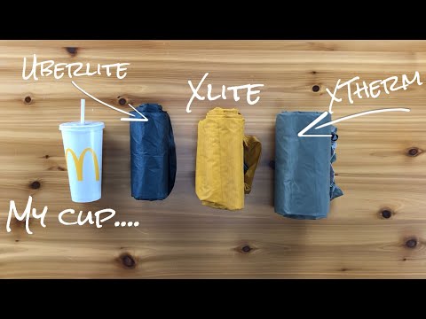 Comparatif Thermarest Uberlite vs NeoAir XLite