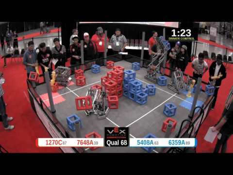2015 VRC Sci Q68 - 1270C 7648A vs 5408A 6359A - 47 to 31 - VEX Worlds 2015 - Science Division