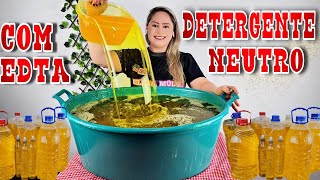 THE INTERNET HAS STOPPED 😱 MAKE 50L OF NEUTRAL HOMEMADE DETERGENT WITHOUT SECRETS - RECIPE FOR SALES