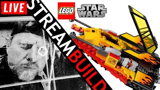 🔴 Building LEGO Star Wars The Force Burner Snowspeeder (75414) Live!