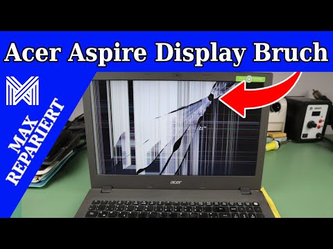 Gebrochenes Display am Laptop austauschen - Acer Aspire E5-573 Model No. N15Q1