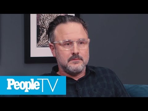 David Arquette Gets Emotional While Watching 'Scream' Scenes With Ex Courteney Cox | PeopleTV