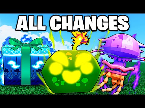 Blox Fruits ALL Changes in UPDATE 27.5!