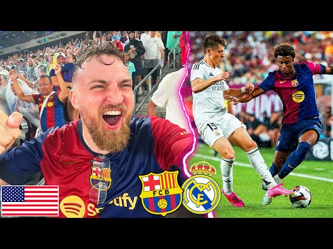 Real Madrid vs. FC Barcelona - Stadionvlog aus New York 🇺🇸😱 | GÄNSEHAUT XXL TRIP | ViscaBarca