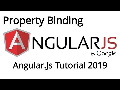 Angular 8 Property Binding AngularJs Tutorial 03 AngularJs 8 Tutorial for Beginners