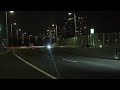 深夜の首都高でカッ飛ぶ車たち、japanese street racing！super sound