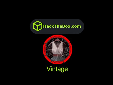 HackTheBox - Vintage