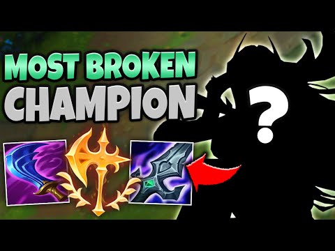 League of Legends but I'm Playing the MOST Broken Champion