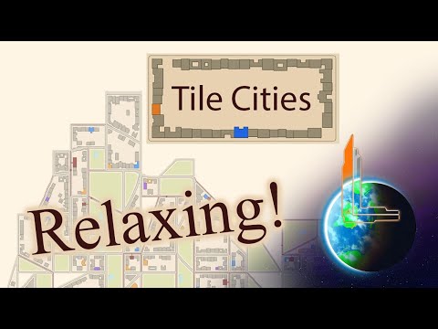 Super Simple Color Matching City Building in Tile Cities - Relaxing Gameplay