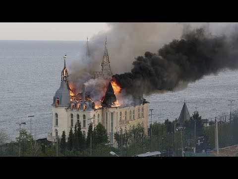 Ukraine war: Odesa’s 'Harry Potter Castle' hit in Russian missile attack