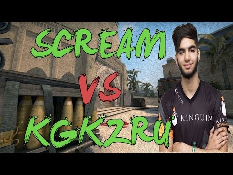 CSGO: POV Kinguin ScreaM vs KGKZRU (31/16) mirage @ DreamHack Summer Open Qualifier