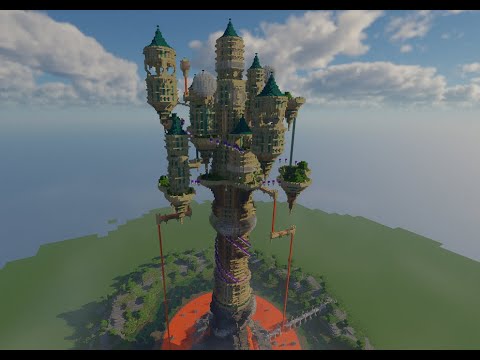 Minecraft Time-Lapse - Wizard Tower by Oclavukixus