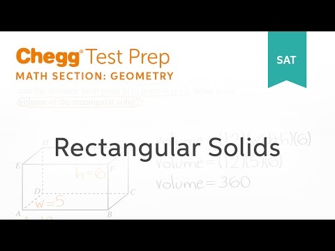 Geometry Rectangular Solids