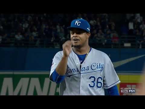 Kansas City Royals at Toronto Blue Jays ALCS Game 5 Highlights October 21, 2015