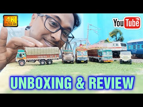 Unboxing-Review: Indian Railways Model Railroad Goods Vehicle | Indian Model Train | train video