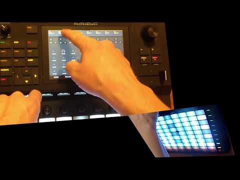 Akai Force: Walktrough Of My Performance Setup .. SnowMetal 2022 IDM trap wave dawless live hardware