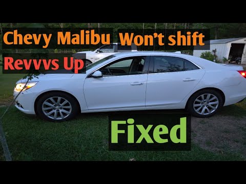 Chevy Malibu won't shift, not the transmission. simple fix 2012-2018