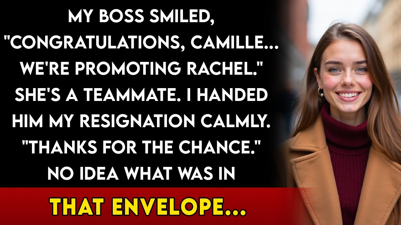 My Boss Promoted My Lazy Coworker Instead of Me. Then He Reached the Last Line of My Resignation…