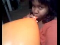 BBW Diva Blows Up Favorite Balloon