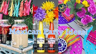 Mexican Party Ideas!! DIY Decor, Treats, and Much More!!