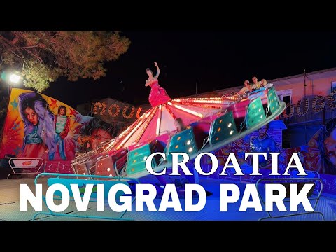 Novigrad Croatia 🇭🇷 Amusement Park Novigrad 4K UHD