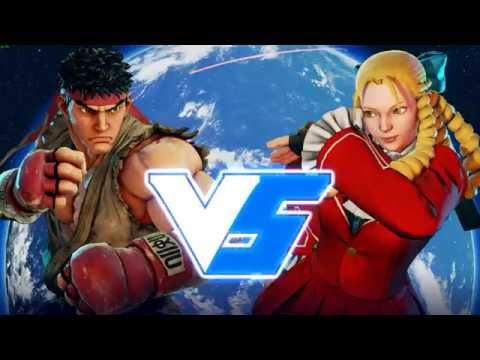 Street Fighter V Ryu vs Karin