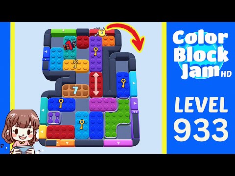 Color Block Jam Level 933 Solution Walkthrough