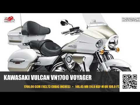 Kawasaki Vulcan VN1700 Voyager - Video 1
