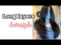 Long Layered Haircut Cara Mudah Potong Rambut Layer Panjang