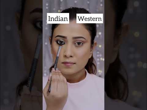 , title : 'Indian Makeup vs Western Makeup | #shorts | SUGAR Cosmetics