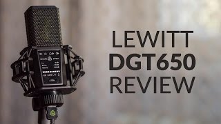 Video thumbnail for Lewitt DGT 650 Review (USB Microphone) by Bedroom Producers Blog