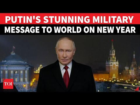 Putin Drops Bombshell New Year Message On Ukraine War, Shocks Zelensky & Europe | WATCH