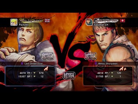 Packz93 [Cody] vs Easyman CH [Ryu] USF4