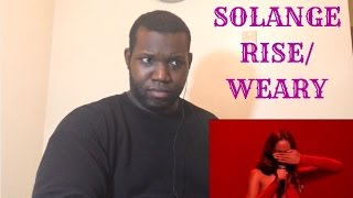 Solange-Rise/Weary ( Live on Jimmy Kimmel) Reaction