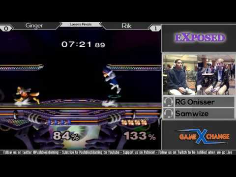 eXposed Melee Singles - Top 32: Ginger (Falco) vs Rik (Fox) LF