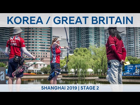 Korea v Great Britain – recurve mixed team bronze | Shanghai 2019 World Cup S2