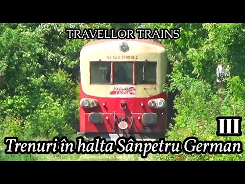 Trenuri în halta Sânpetru German - Episodul 3 (Linia 216: Arad - Periam - Vălcani)