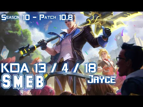 Smeb JAYCE vs AATROX Top - Patch 10.8 KR Ranked