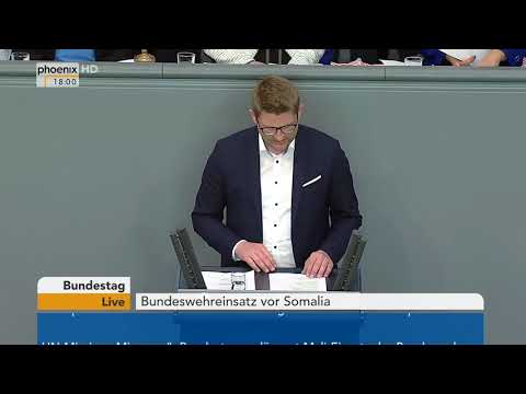 Bundestagsdebatte zum Bundeswehreinsatz vor Somalia (EU NAVFOR) am 26.04.18