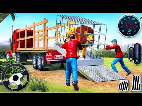 Truck Zoo Farm Transporter Driver 3D - Offroad Indian Cargo Truck Driving - Android GamePlay