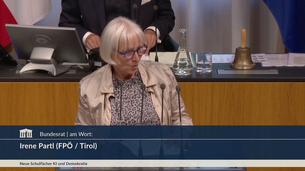Irene Partl - Neue Schulfächer KI und Demokratie - 16.7.2026