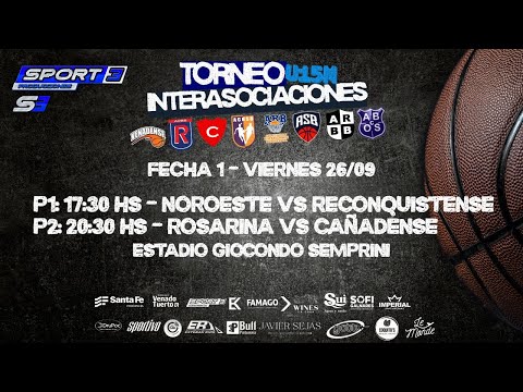 INTERASOCIACIONES U15M - FECHA 1 - SEDE CLUB CIUDAD (VIERNES 26/09)