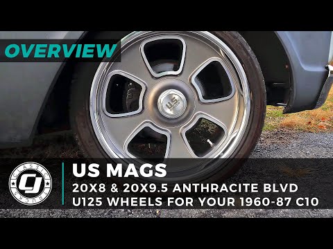 Classic Chevy US Mags Wheels | 1960-1987 C10 Install
