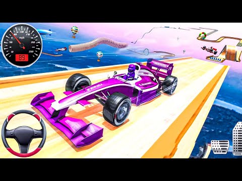 Formula Car Stunt Racing Master 3D - Impossible GT Car Mega Ramp Simulator - Android GamePlay