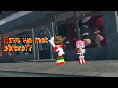 KNUXAMY IN ANOTHER UNIVERSE?? Sailor Peace Meets Cool Knuckles and Cool Amy at Spagonia - VRChat