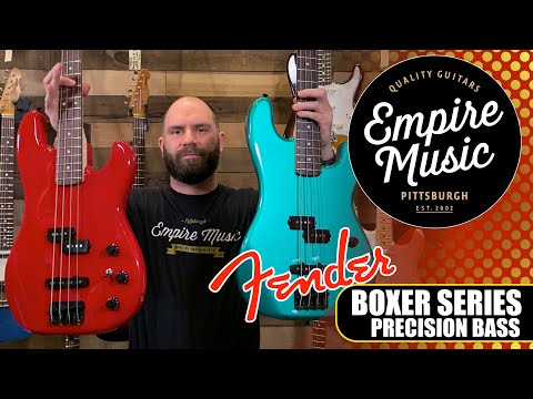 Fender Made in Japan Boxer PJ Bass Torino Red