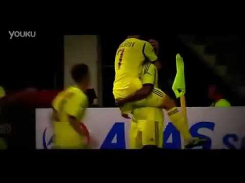 Samuel Eto'o 1v5 amazing goal vs AZ Alkmaar in Europa League 8 30 2012