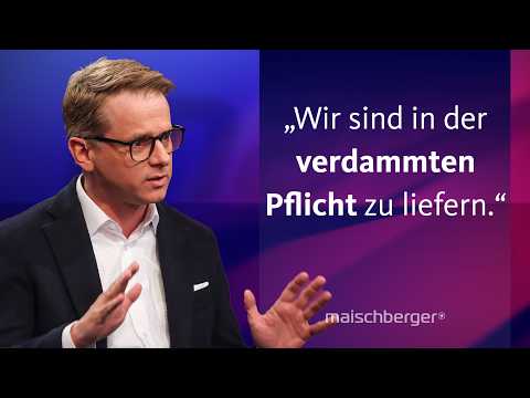 Video Thumbnail: "Wir müssen mit dem Geld auskommen" – Carsten Linnemann (CDU) im Gespräch | maischberger