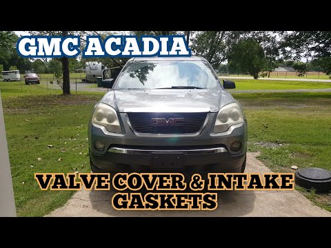 How to replace the valve cover & intake gaskets on a 2008 GMC Acadia