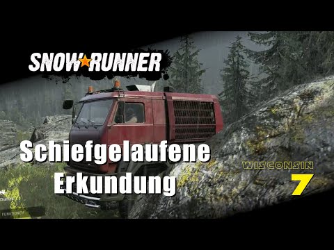 Schiefgelaufene Erkundung. | SnowRunner | Ep. 7